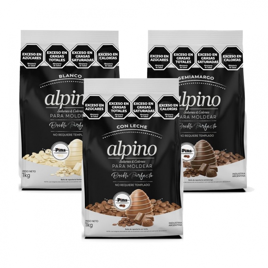 Alpino Chocolate Para Moldear 1 Kg